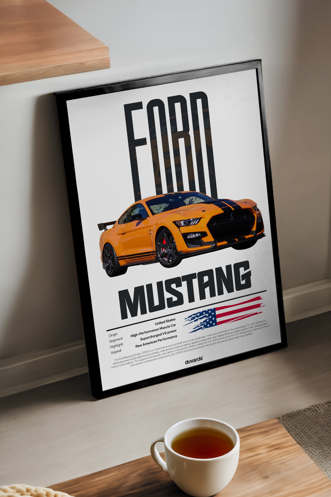 Ford Mustang Shelby - tablo