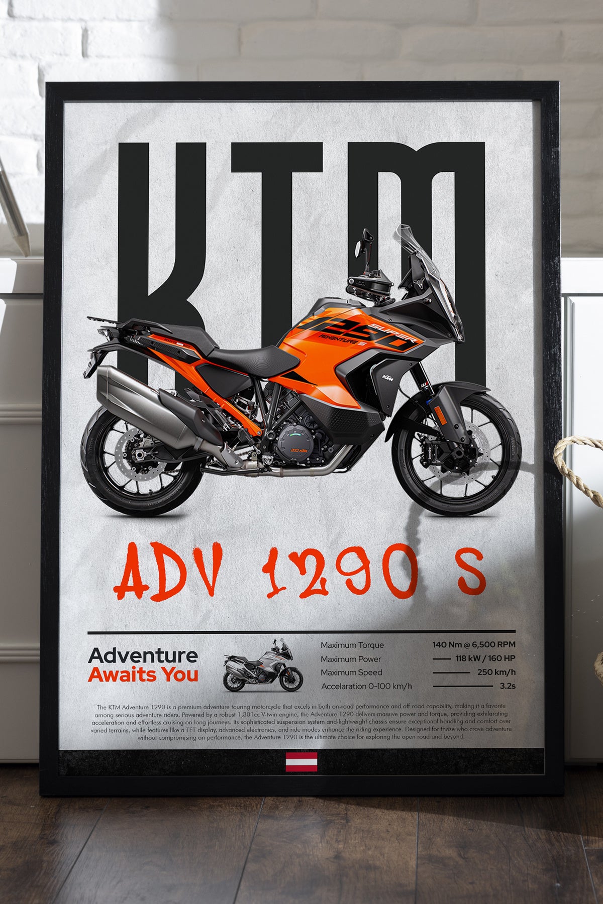 KTM ADV 1290 Turuncu