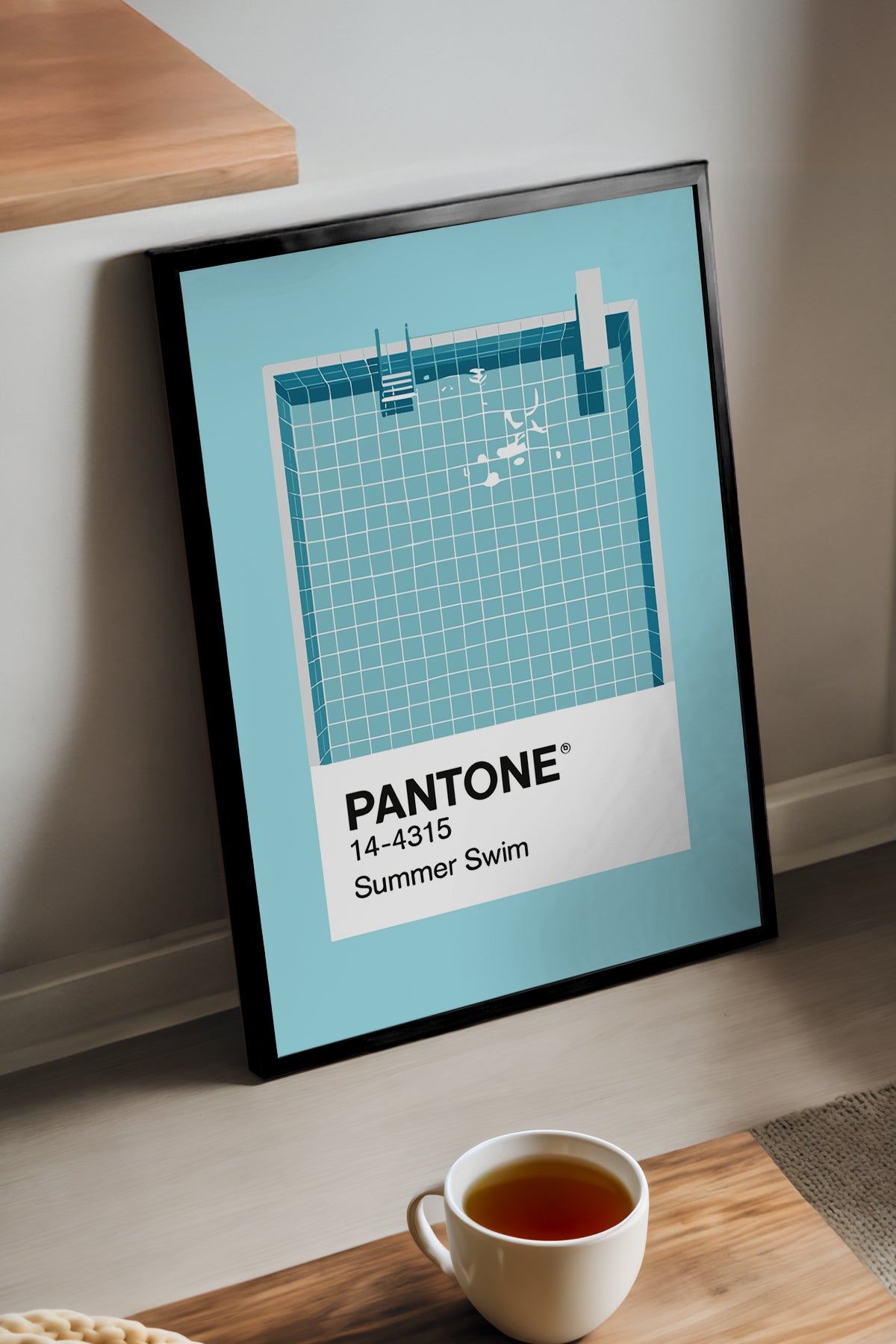 Pantone Havuz Mavisi - tablo