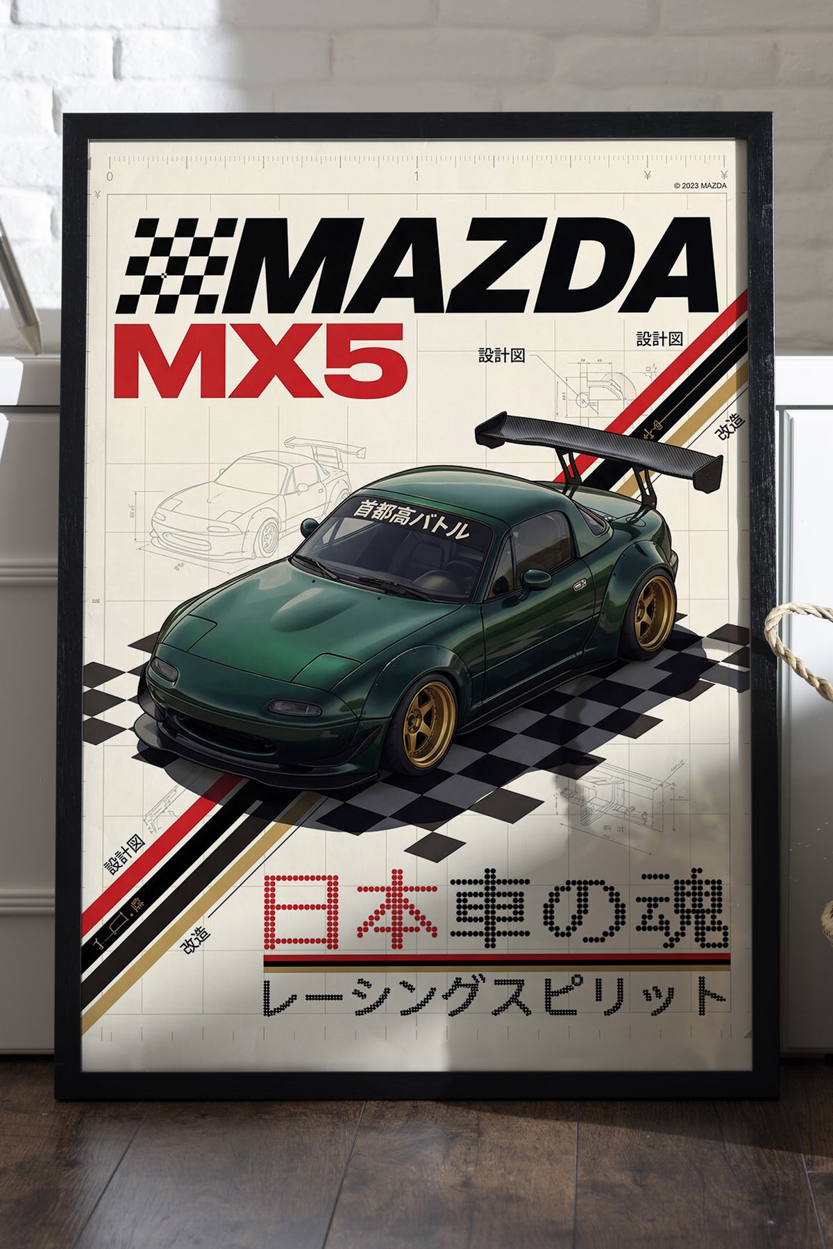 Mazda MX5 - tablo