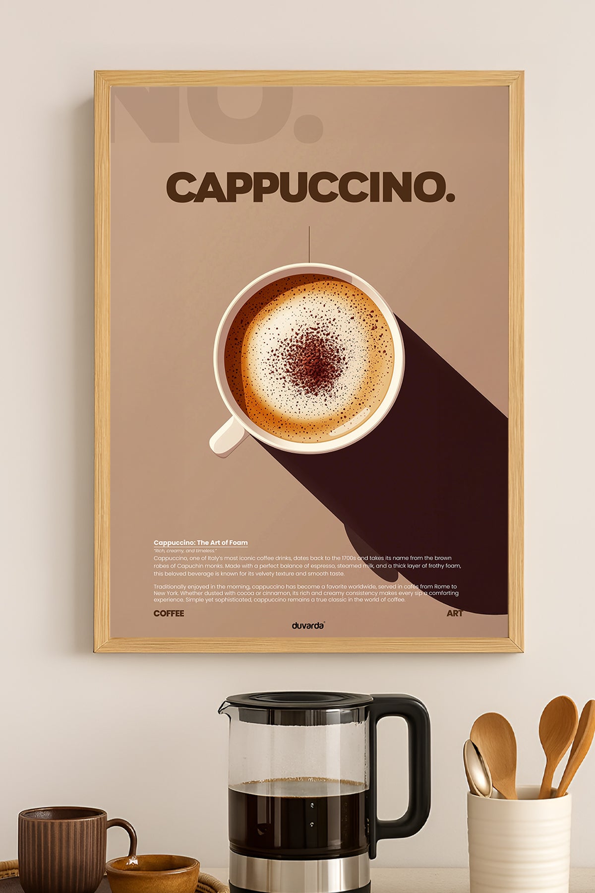 Cappuccino Kahve - tablo