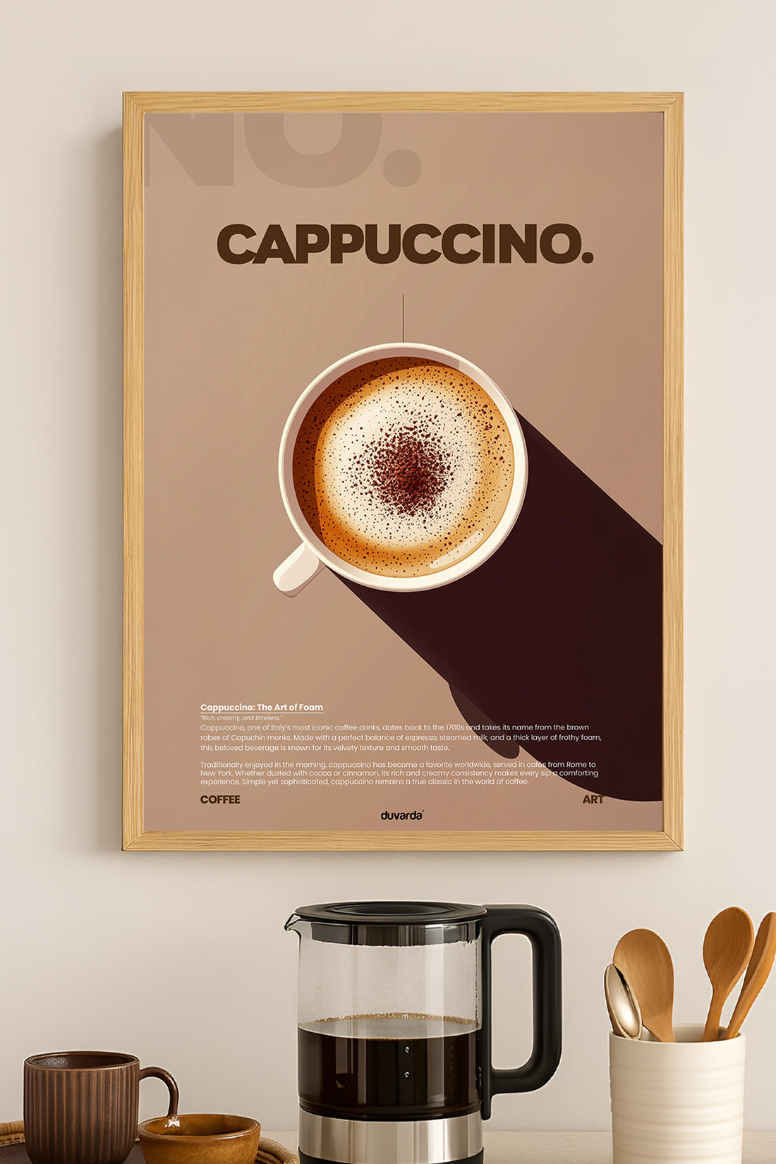 Cappuccino Kahve - tablo