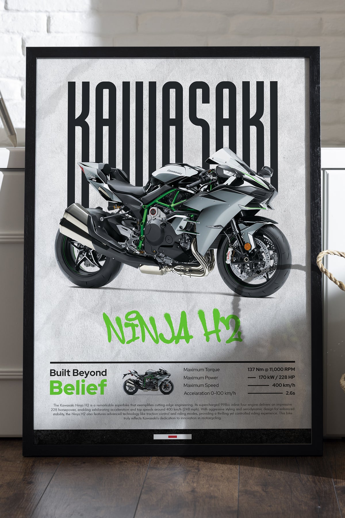 Kawasaki Ninja H2 - tablo