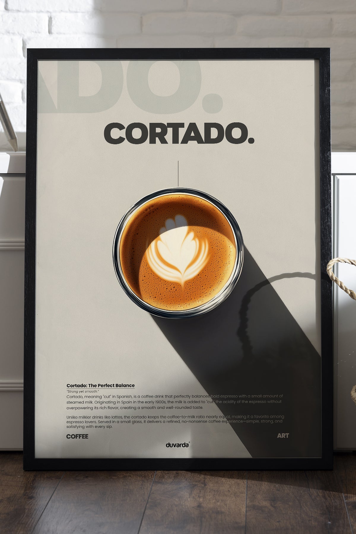 Cortado Kahve - tablo