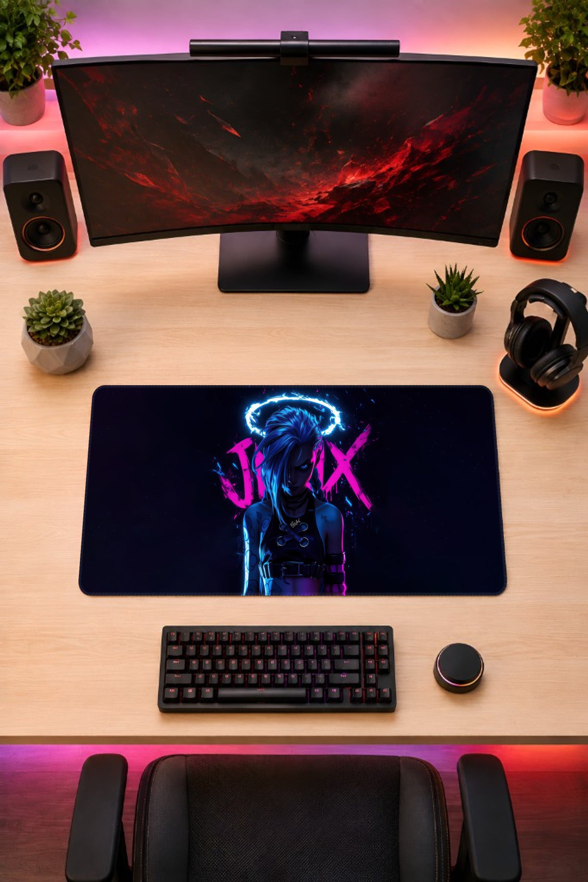 League of Legends Jinx - mousepad