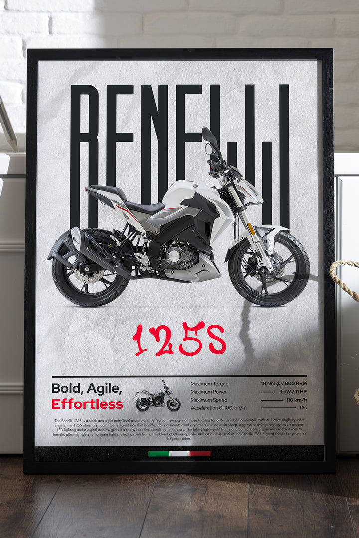 Benelli 125S Beyaz