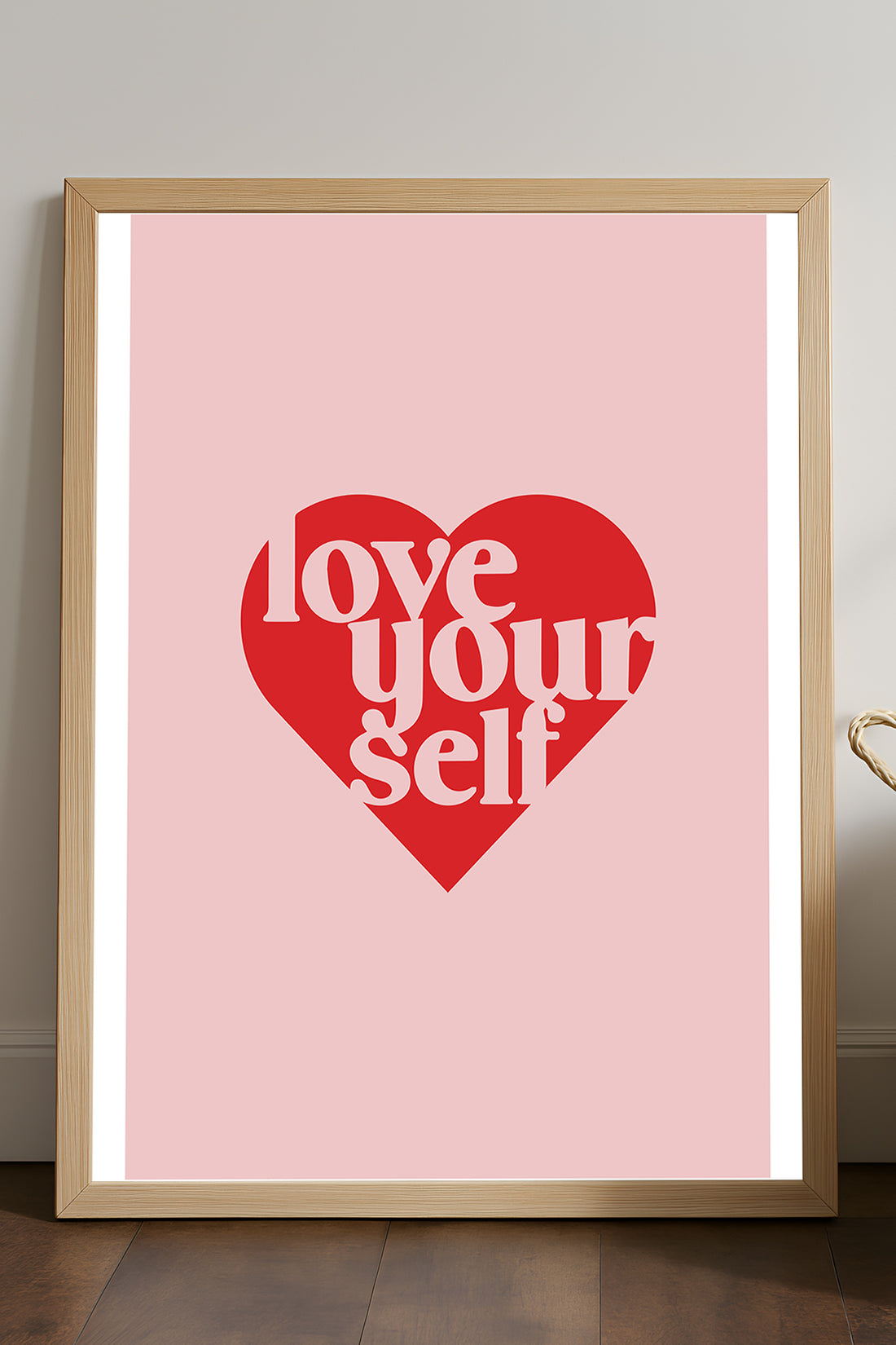 Love Yourself Kendini Sev - tablo