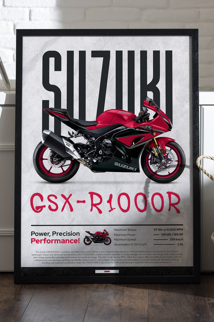 Suzuki GSX-R1000 R - tablo