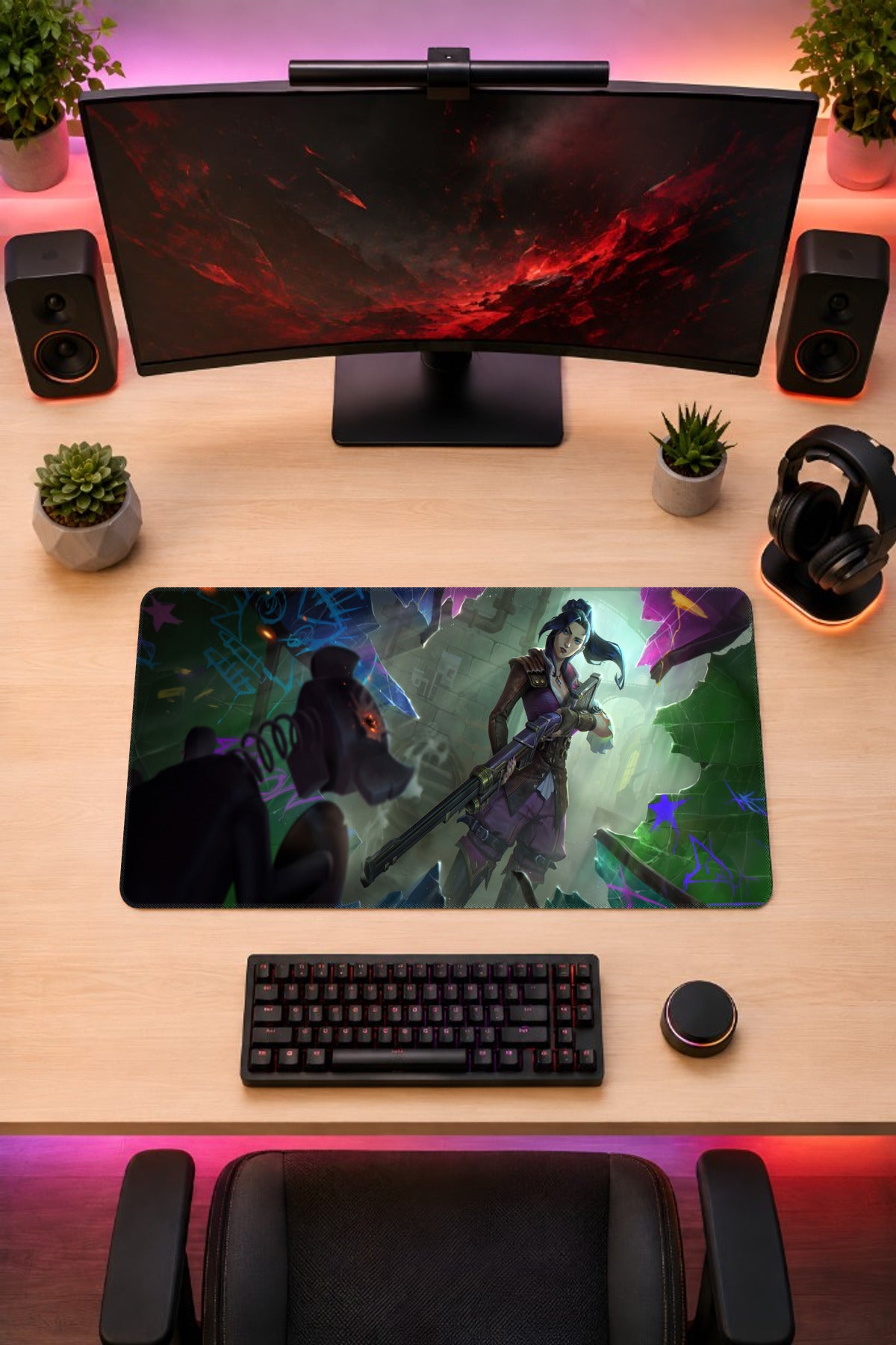 League of Legends Caitlyn - mousepad