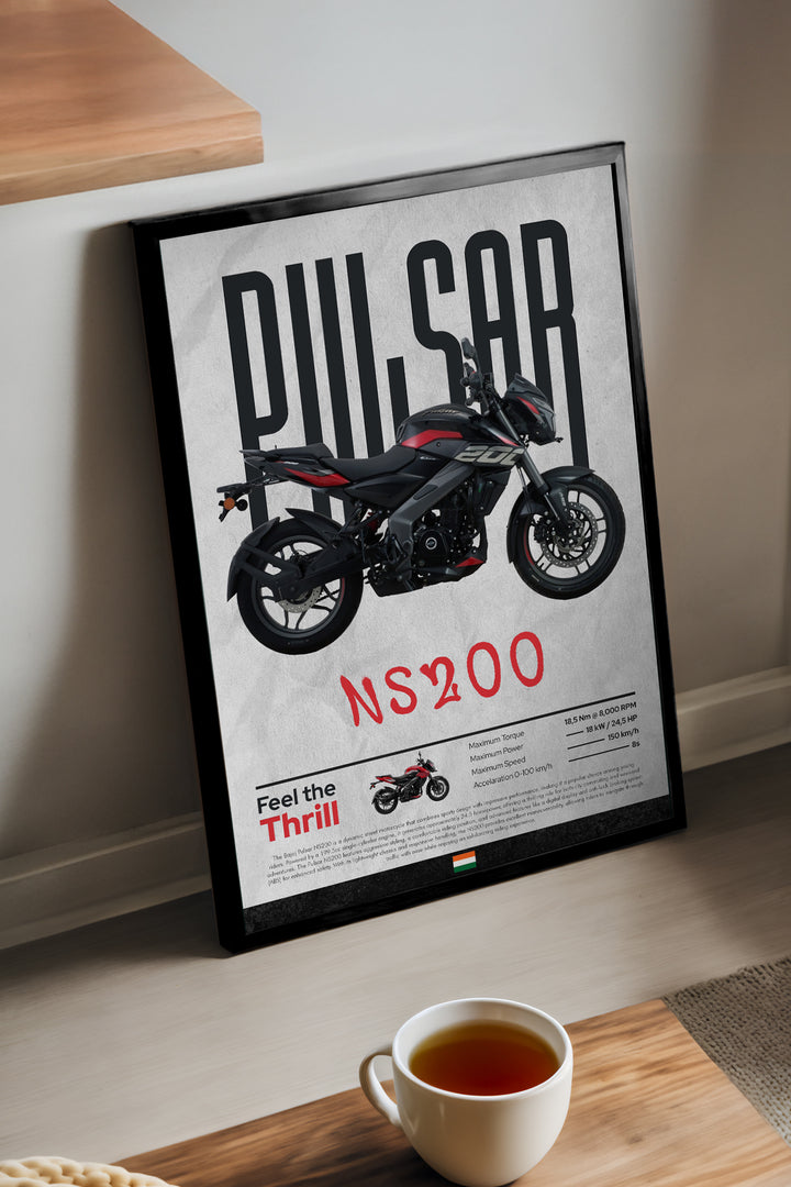 Bajaj Pulsar NS 200 Siyah