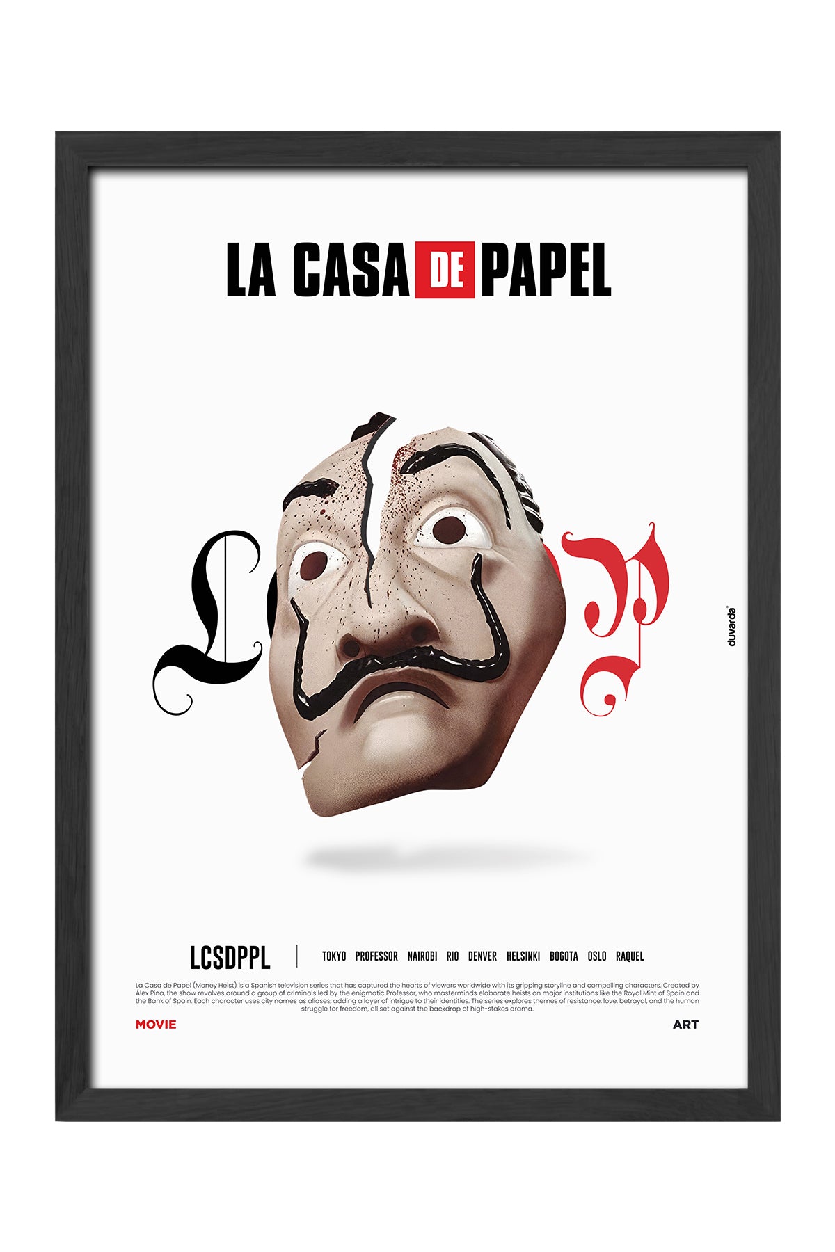 La Casa de Papel - tablo