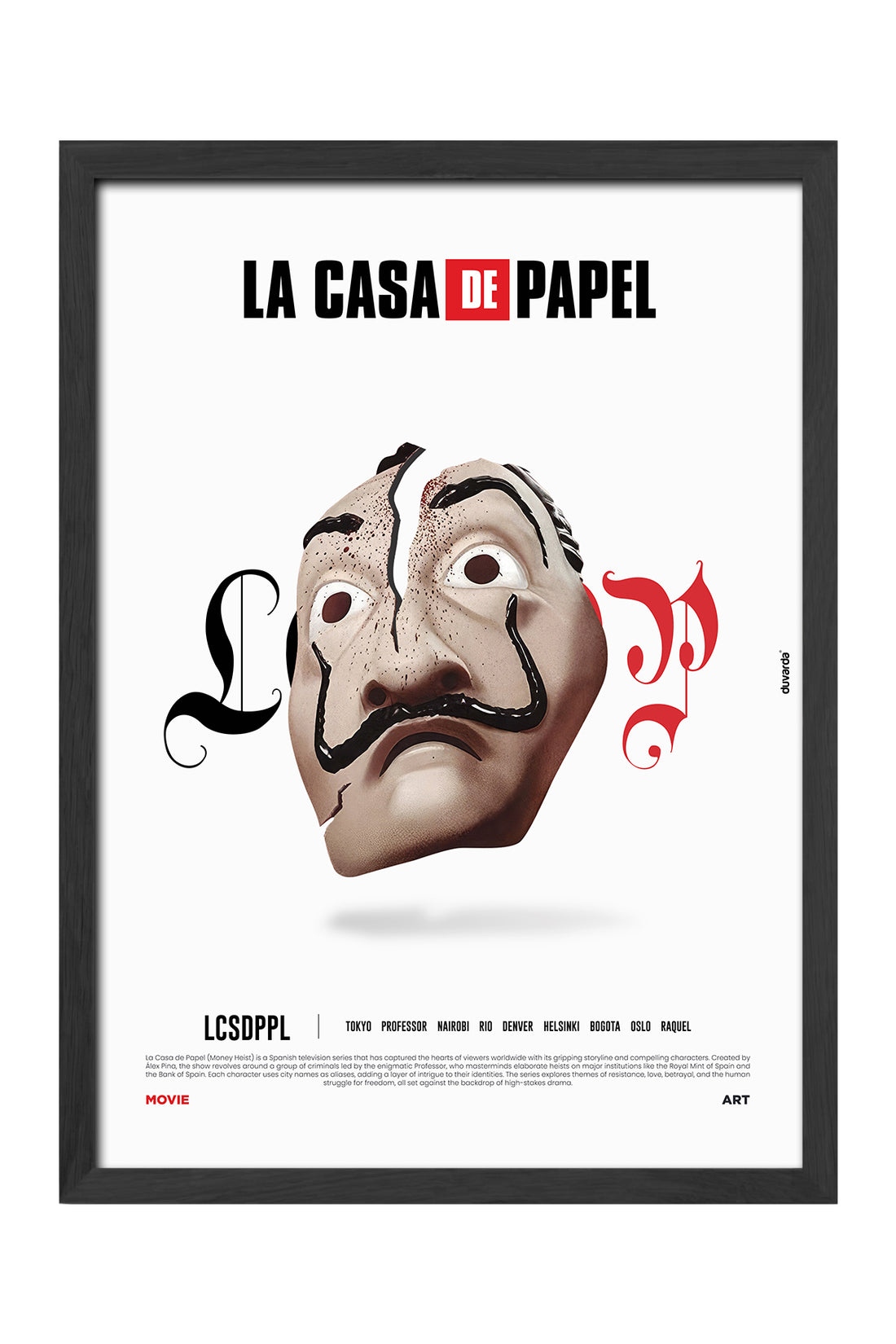 La Casa de Papel - tablo