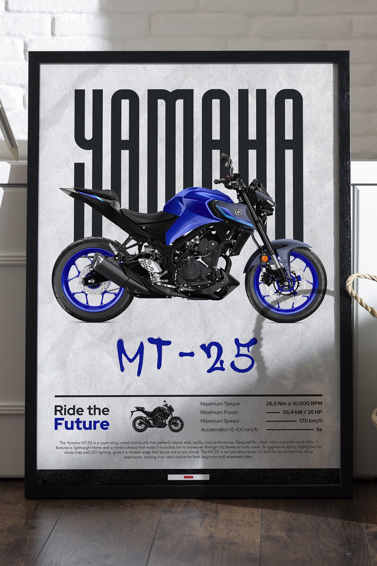 Yamaha MT-25 Mavi