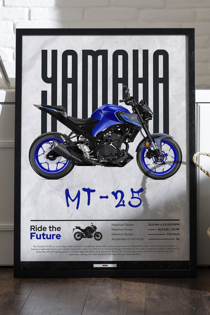 Yamaha MT-25 Mavi