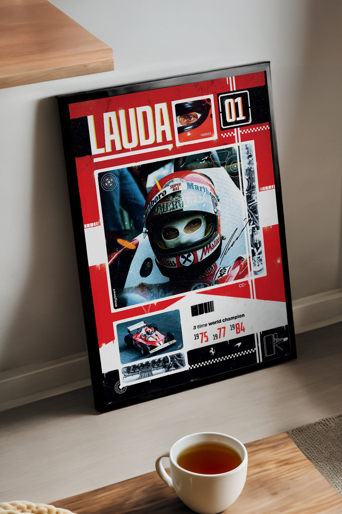 Niki Lauda Formula 1 - tablo
