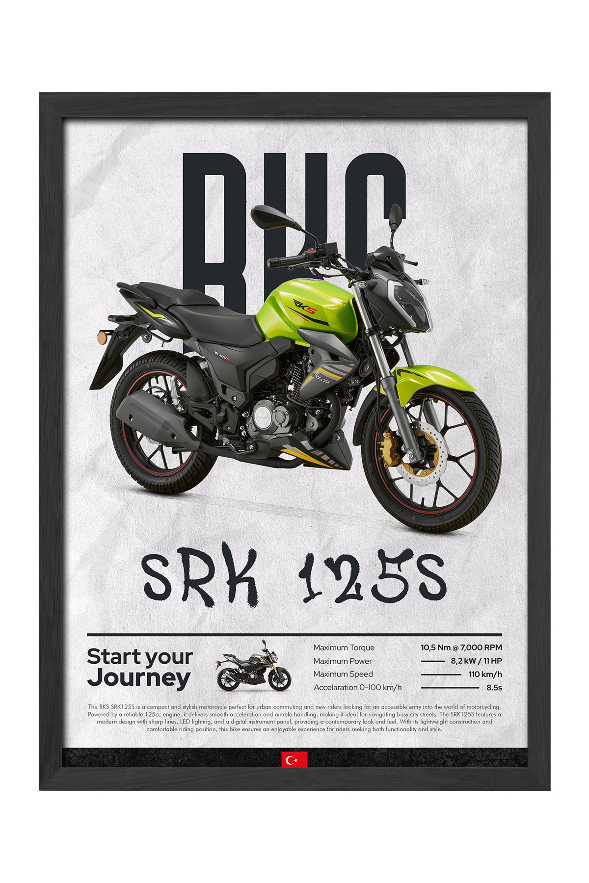 RKS SRK 125S Yeşil