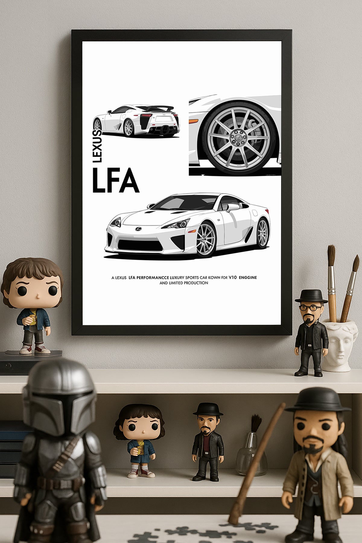 Lexus LFA - tablo