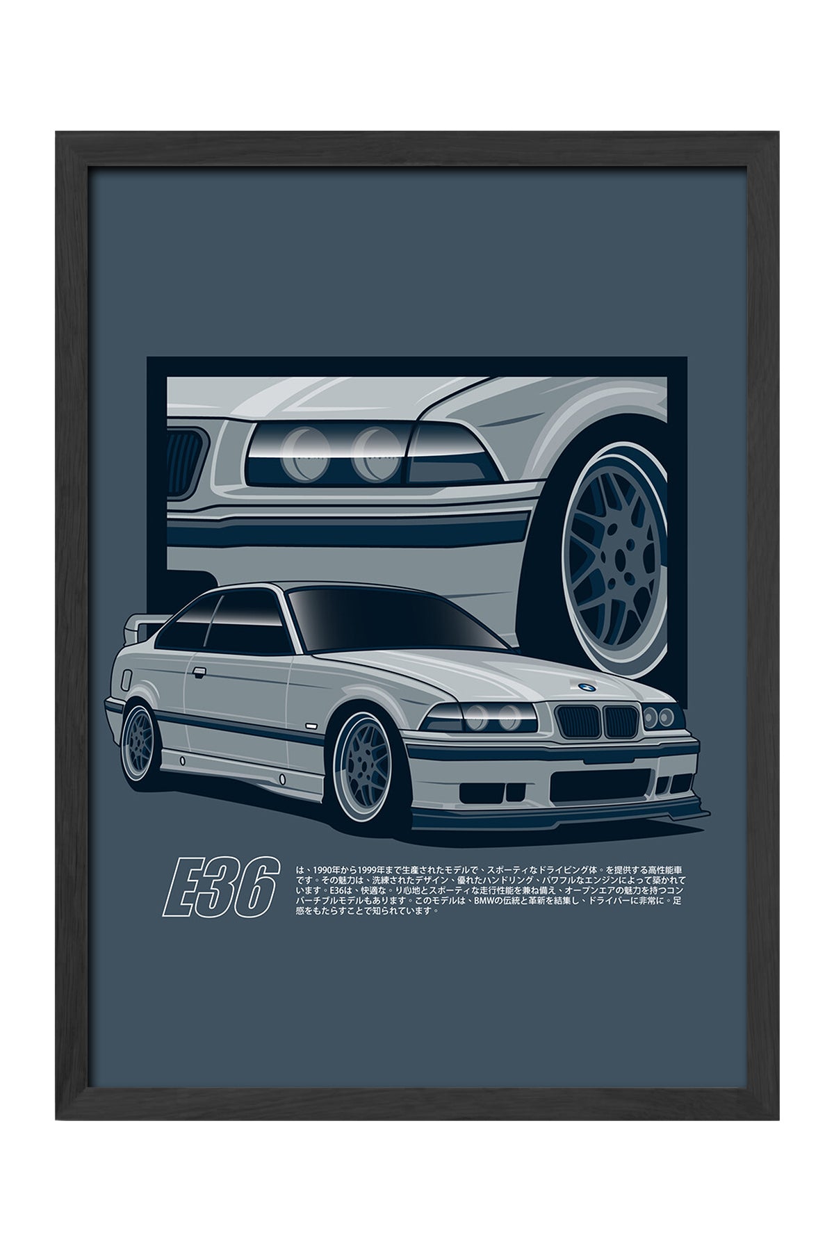 BMW E36 - tablo