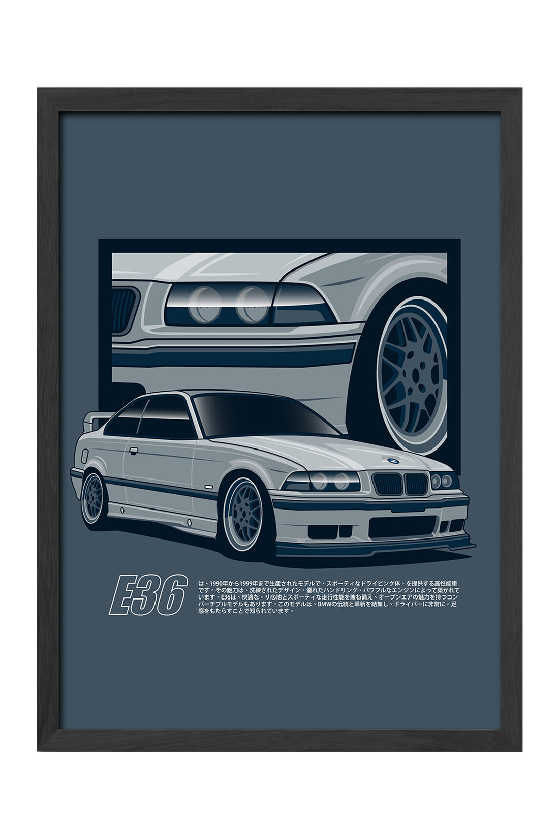 BMW E36 - tablo