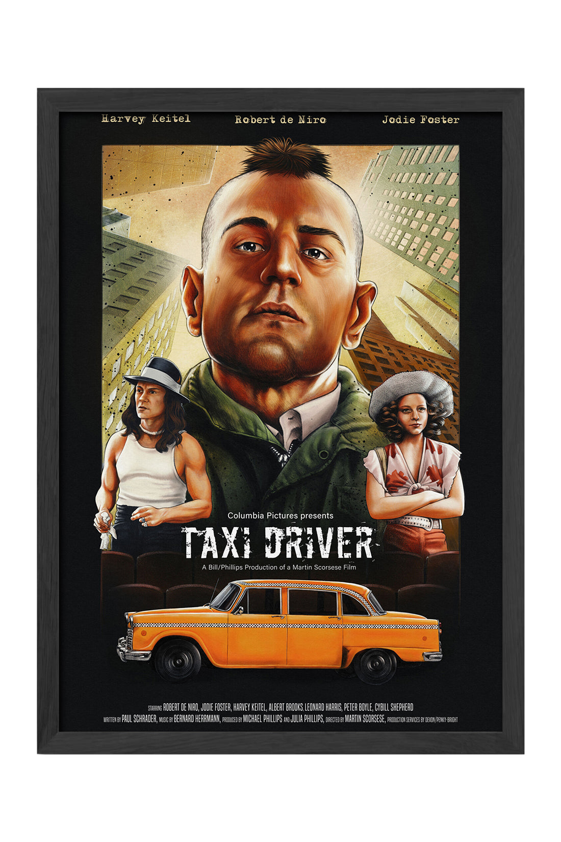 Taxi Driver - tablo