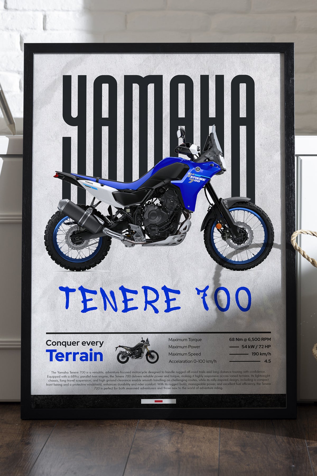 Yamaha Tenere 700 Mavi