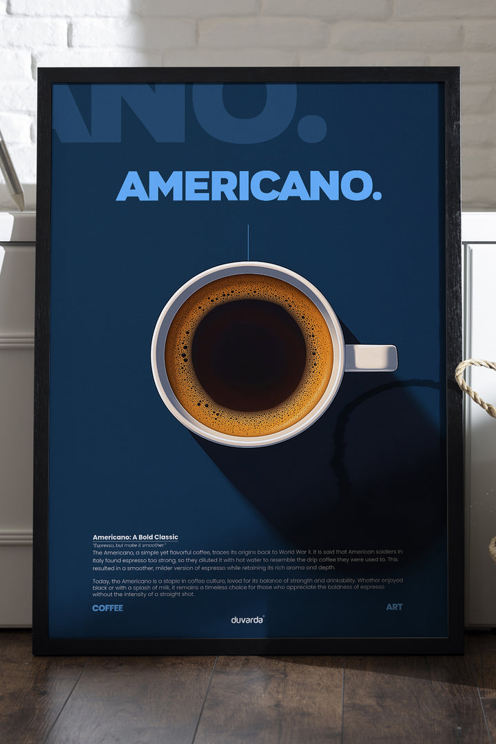 Americano Kahve - tablo
