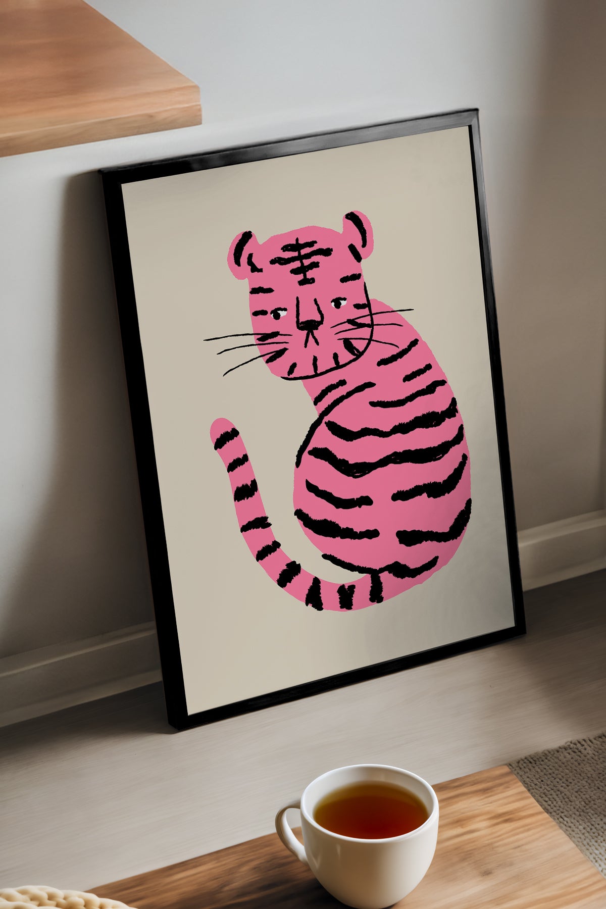 Pembe Leopar - tablo