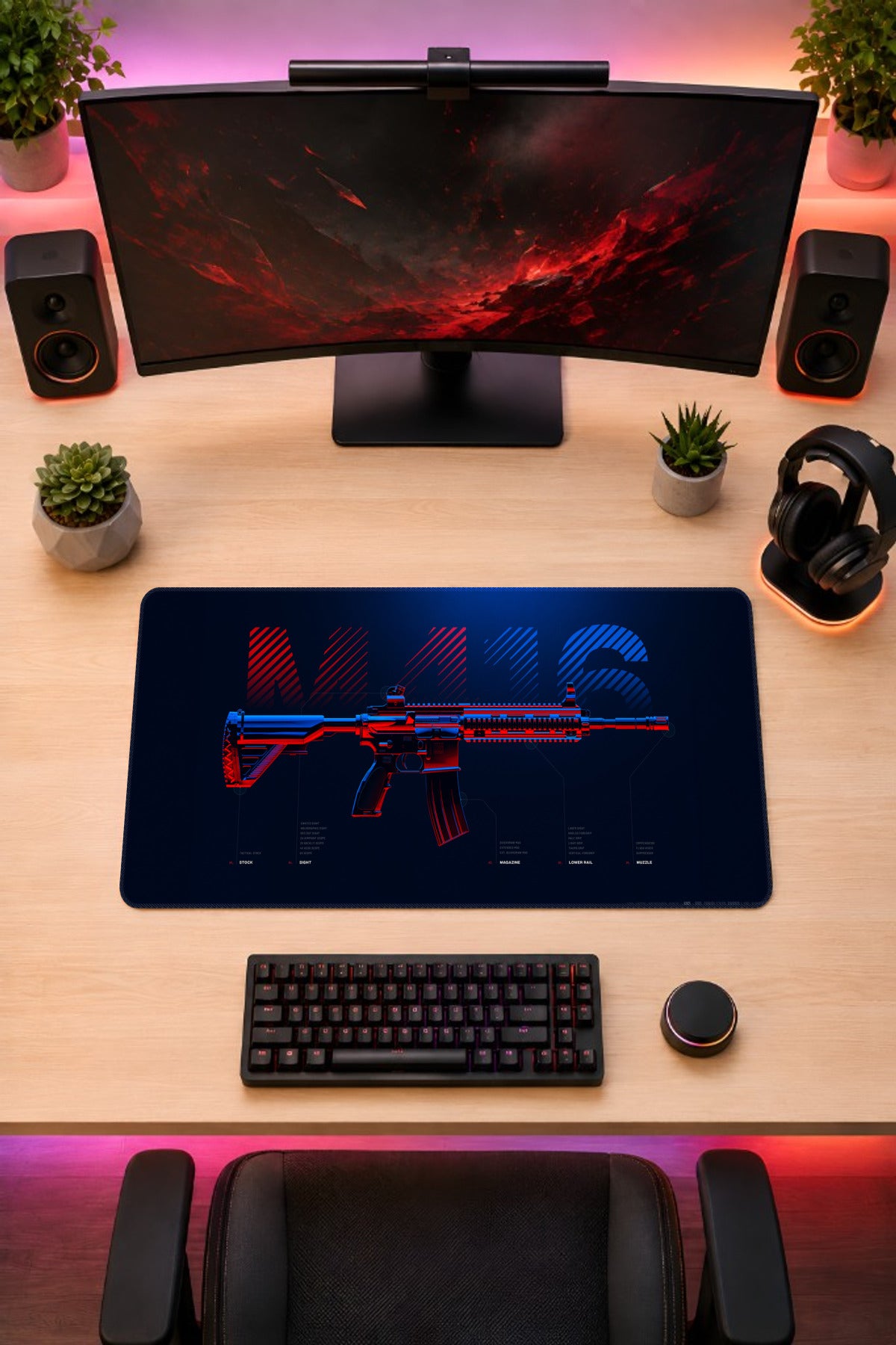 PUBG M416 - mousepad