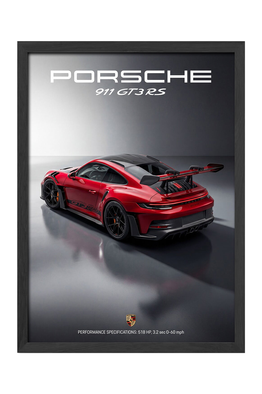 Porsche 911 GT3 RS - tablo