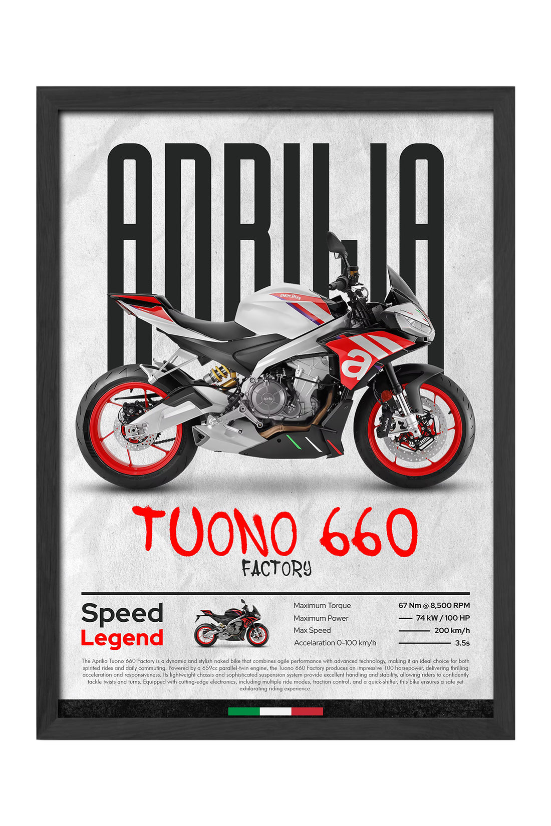 Aprilia Tuono 660 Factory Factory - tablo