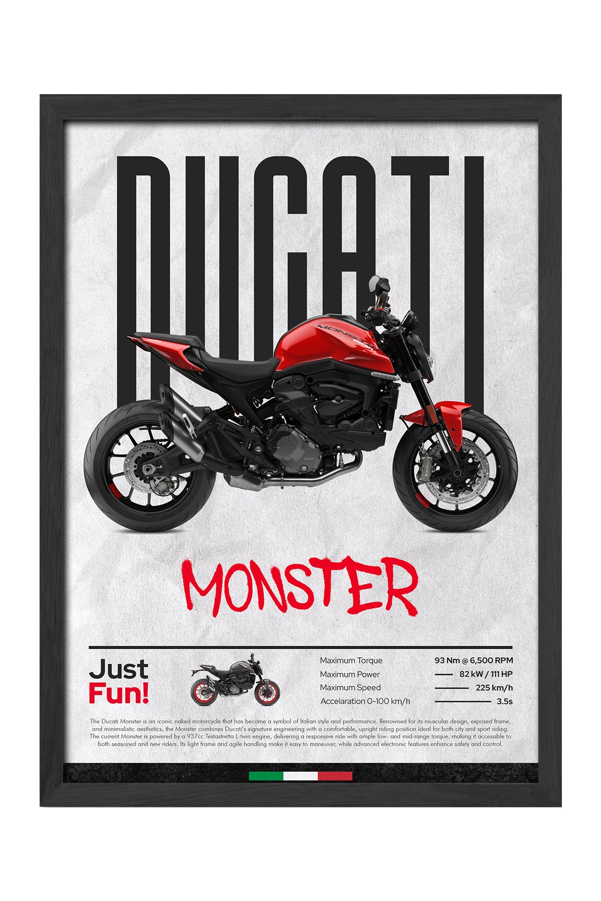 Ducati Monster Kırmızı