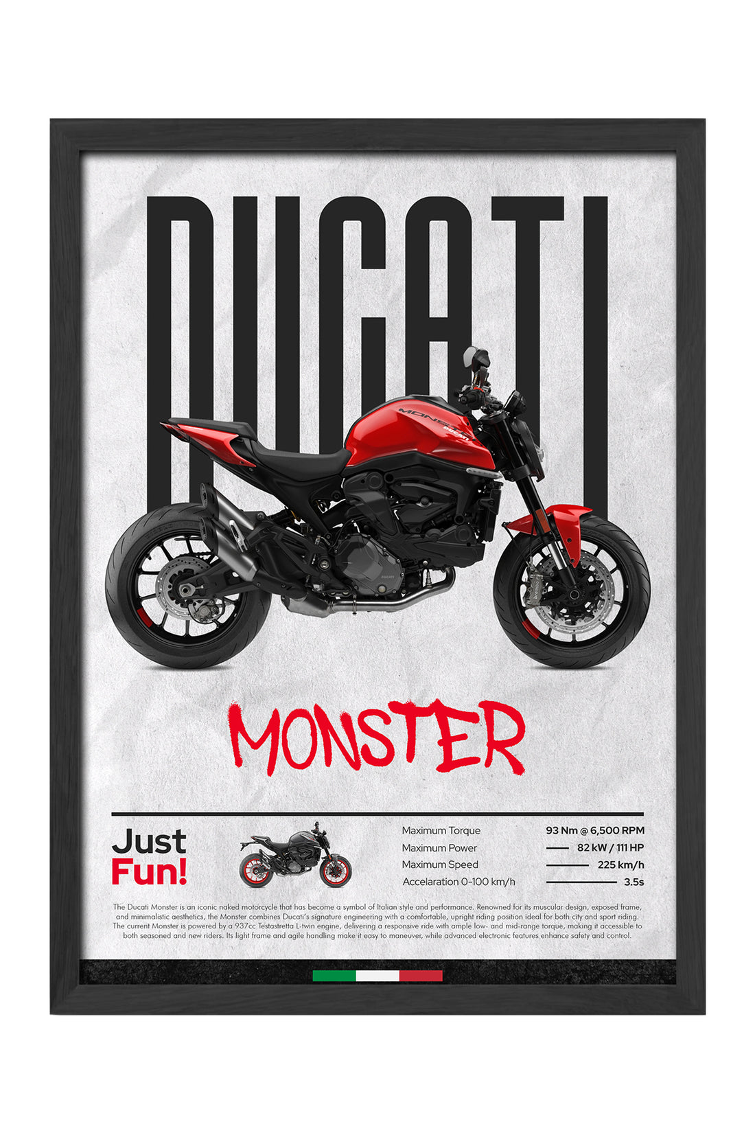 Ducati Monster Kırmızı