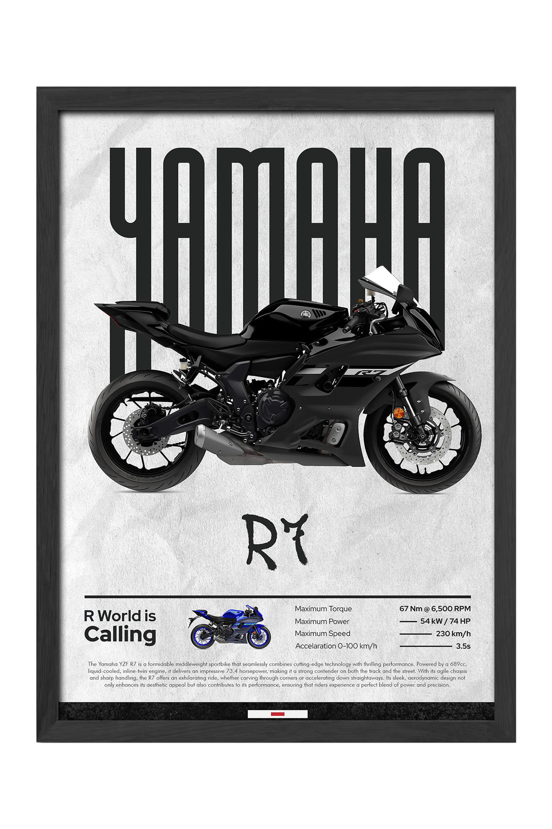 Yamaha R7 Siyah