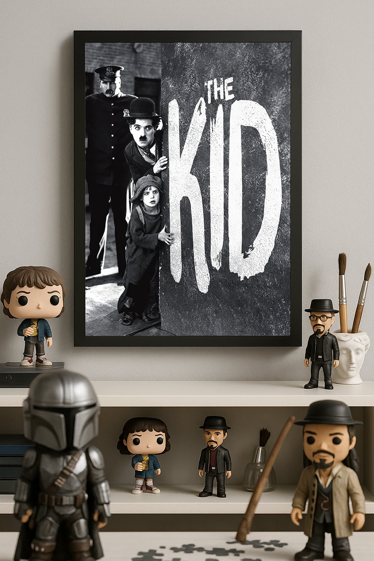 Charlie Chaplin The Kid - tablo