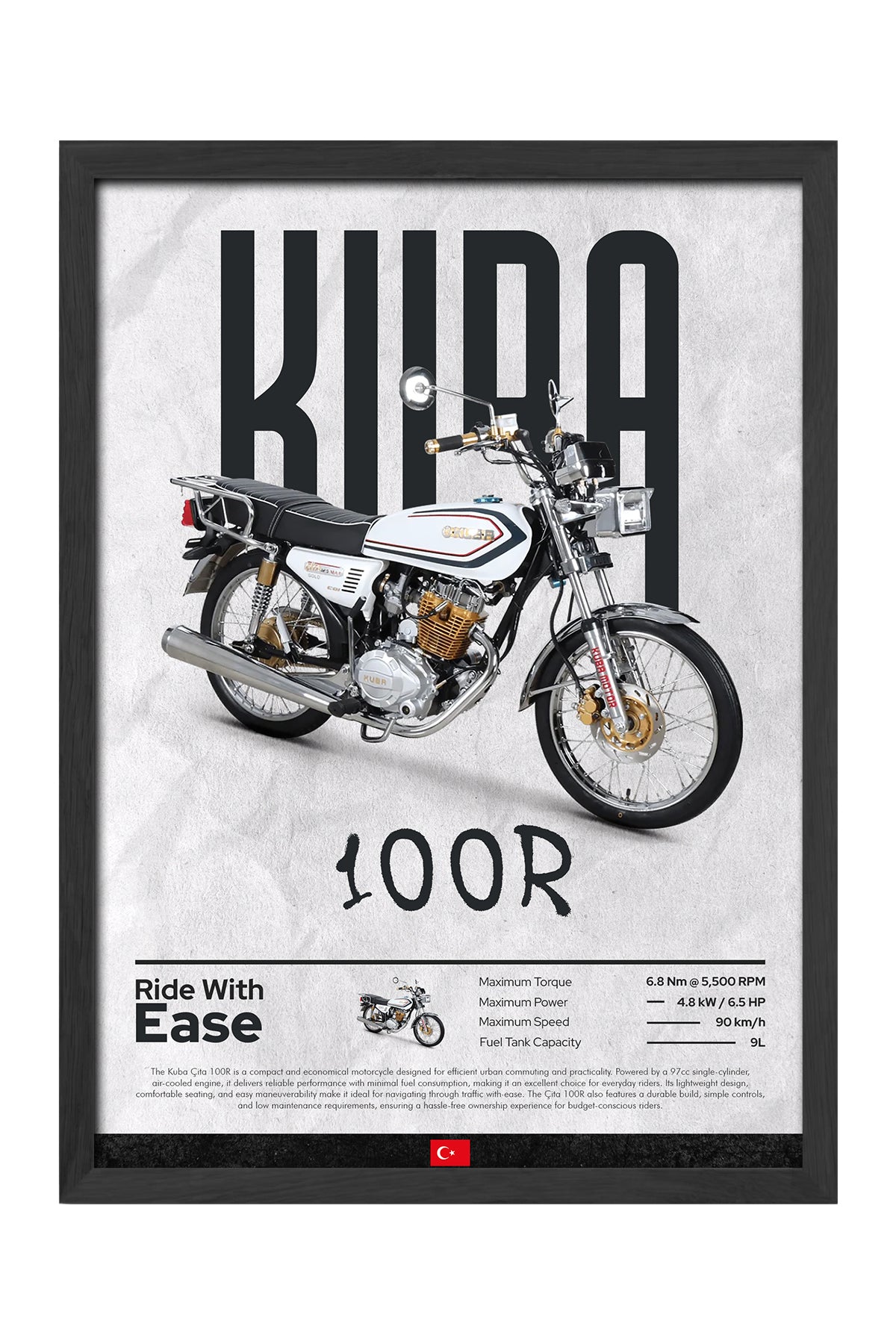 Kuba Çita 100R - tablo