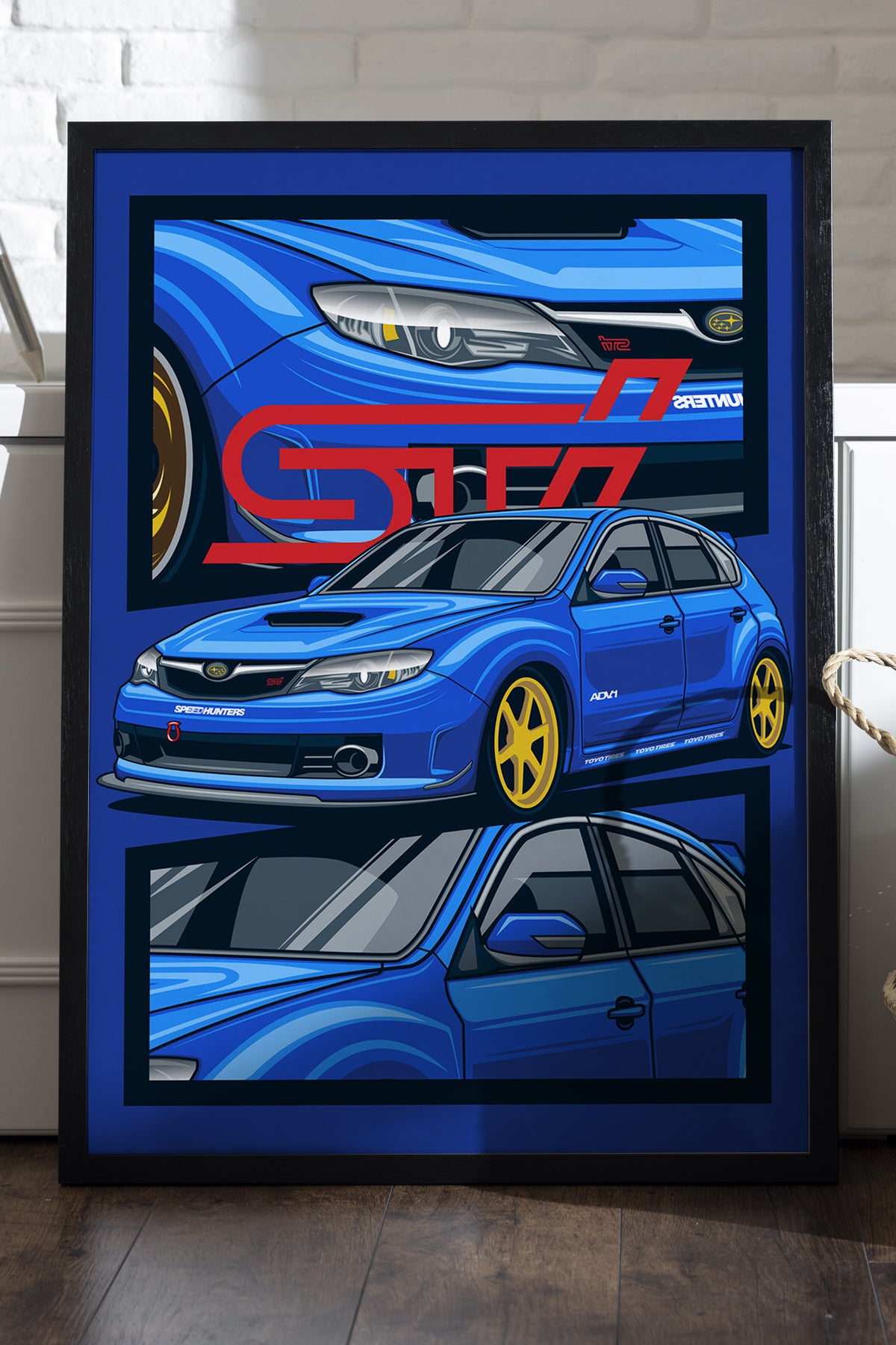 Subaru Impreza WRX STI - tablo