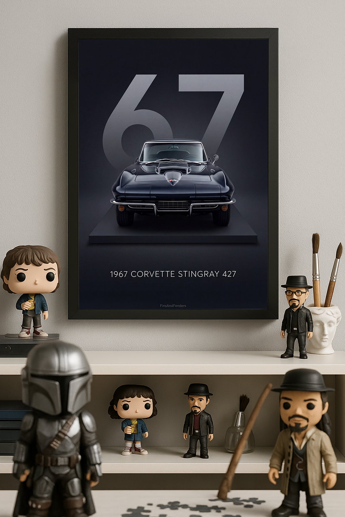 Corvette Stingray 427 - tablo