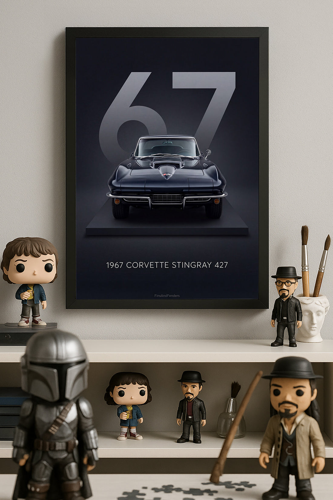 Corvette Stingray 427 - tablo