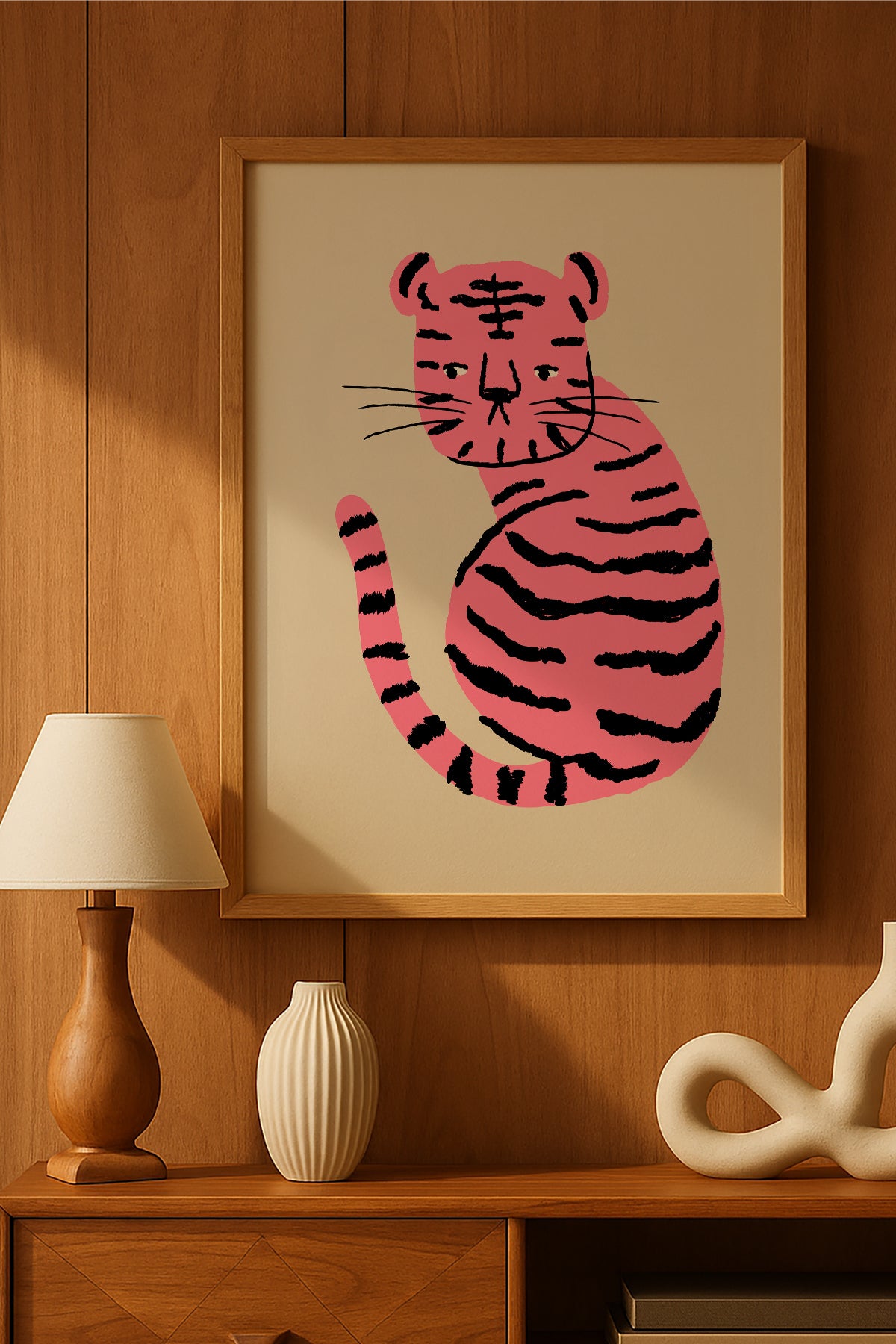 Pembe Leopar - tablo