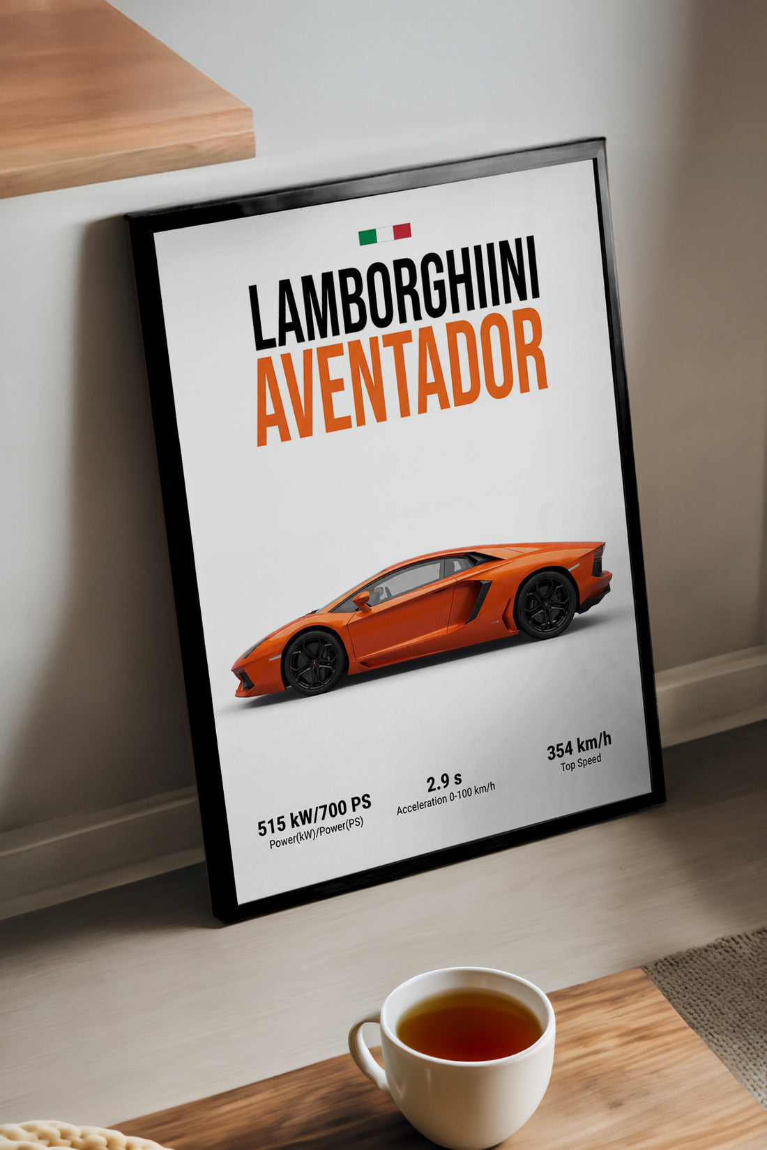 Lamborghini Aventador - tablo