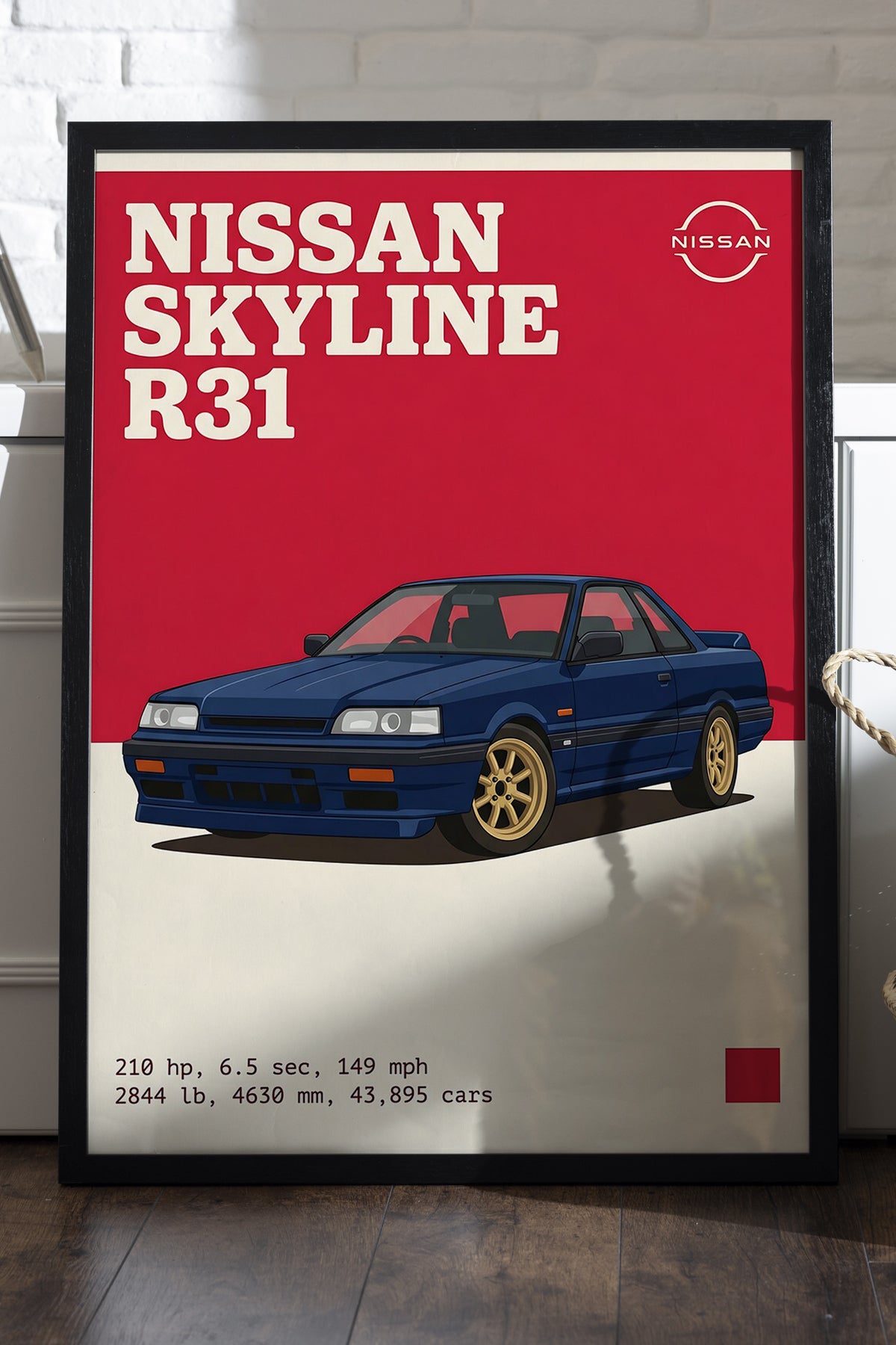 Nissan Skyline R31 Sport - tablo
