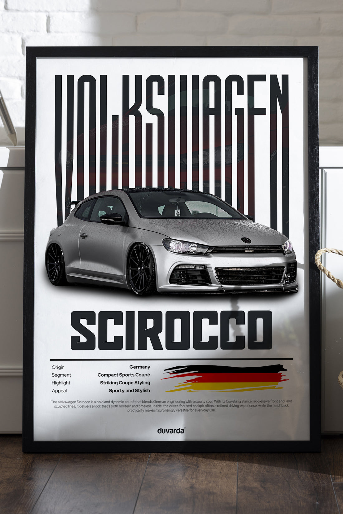 Volkswagen Scirocco - tablo