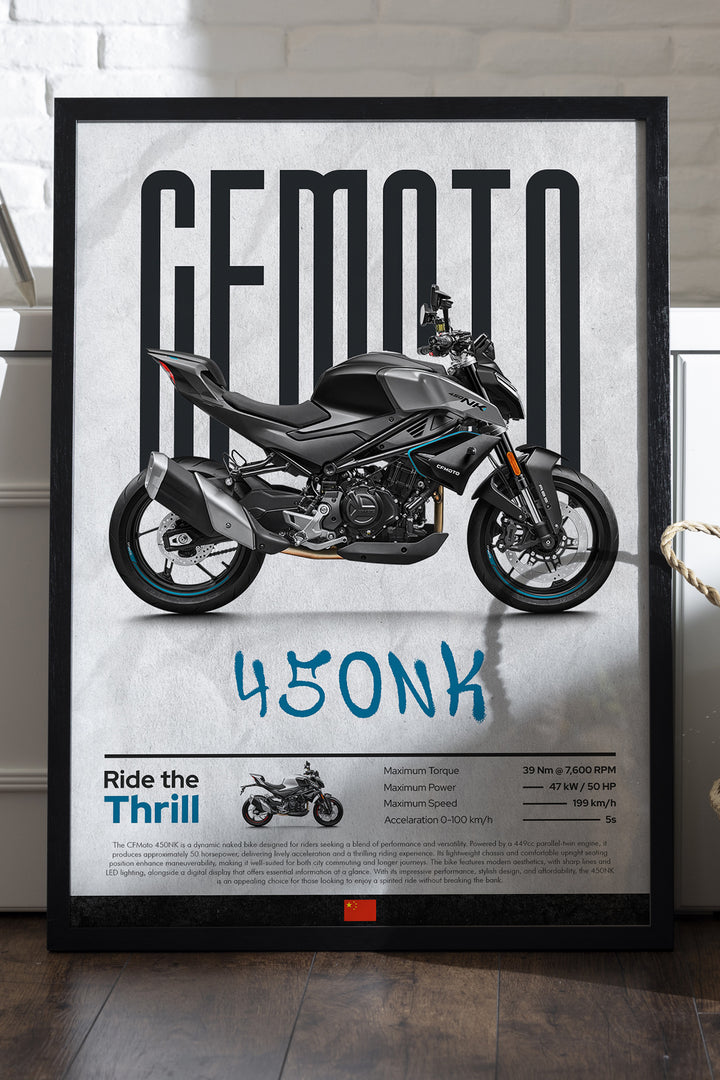 CFMOTO 450 NK Gri