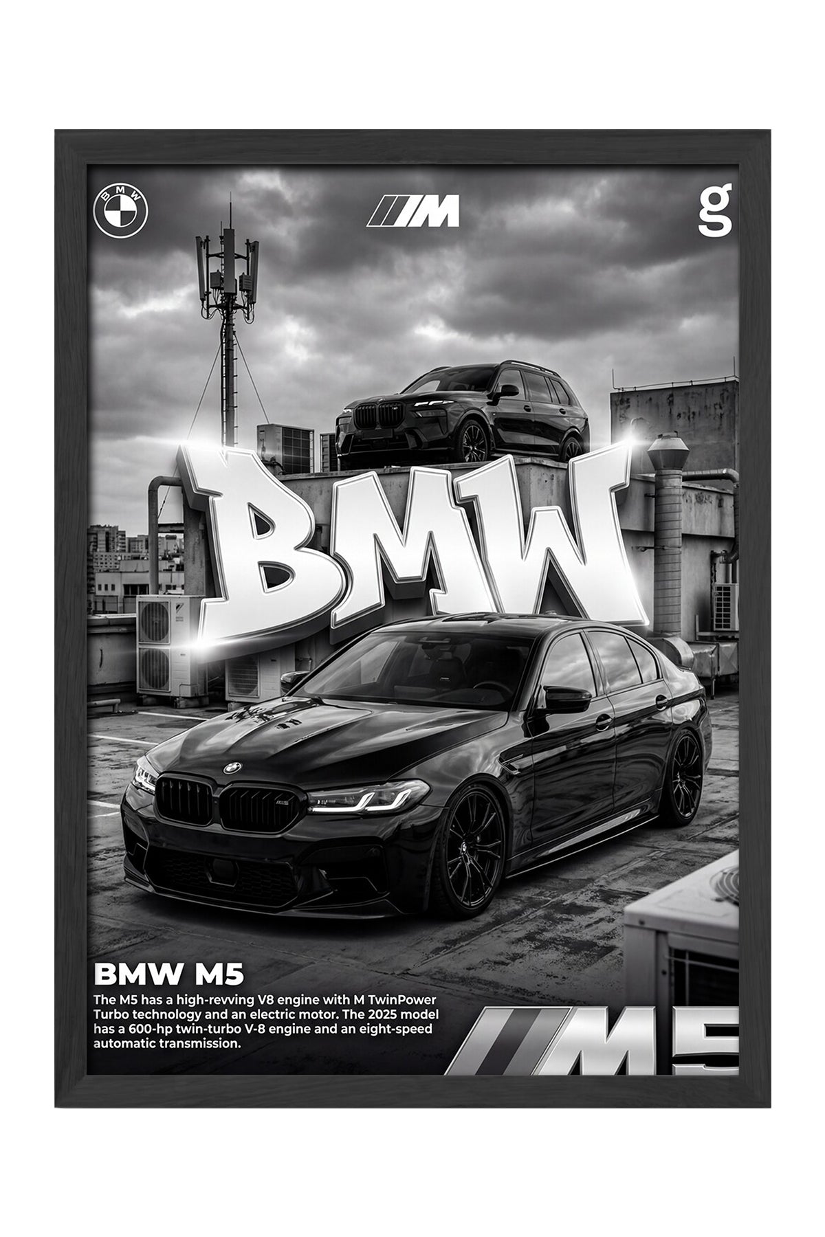 BMW M5 - tablo