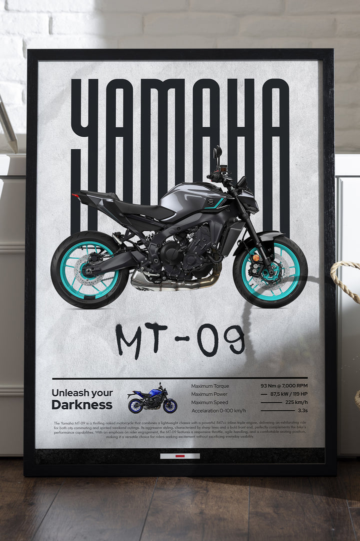 Yamaha MT-09 Gri