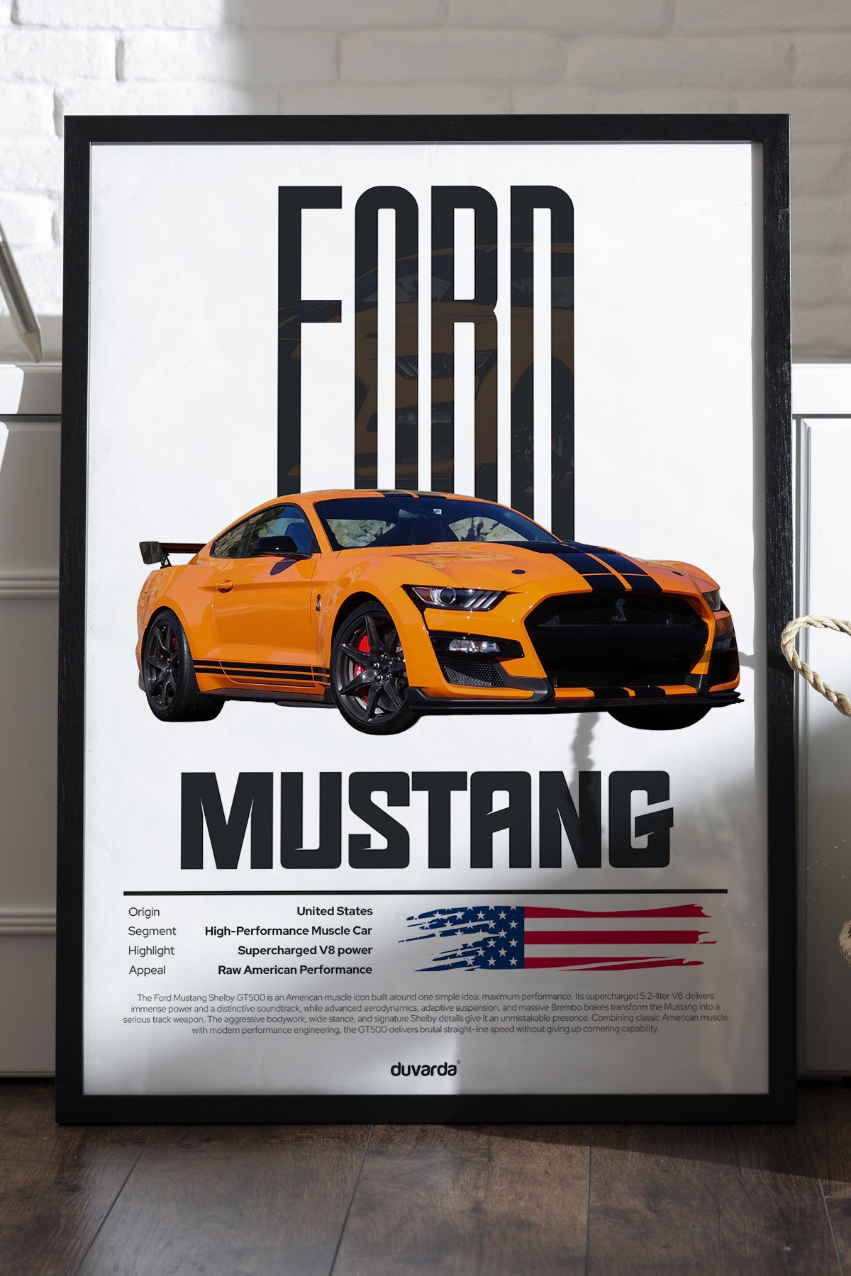 Ford Mustang Shelby - tablo
