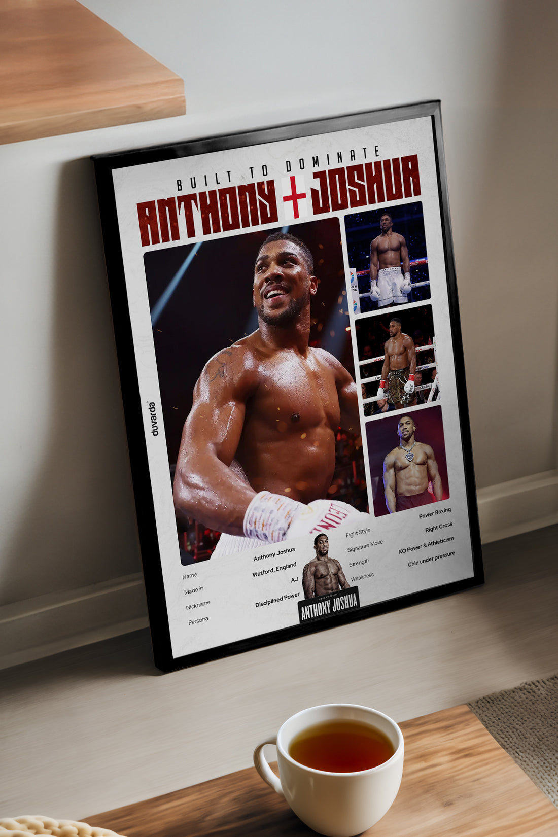 Anthony Joshua Boks - tablo