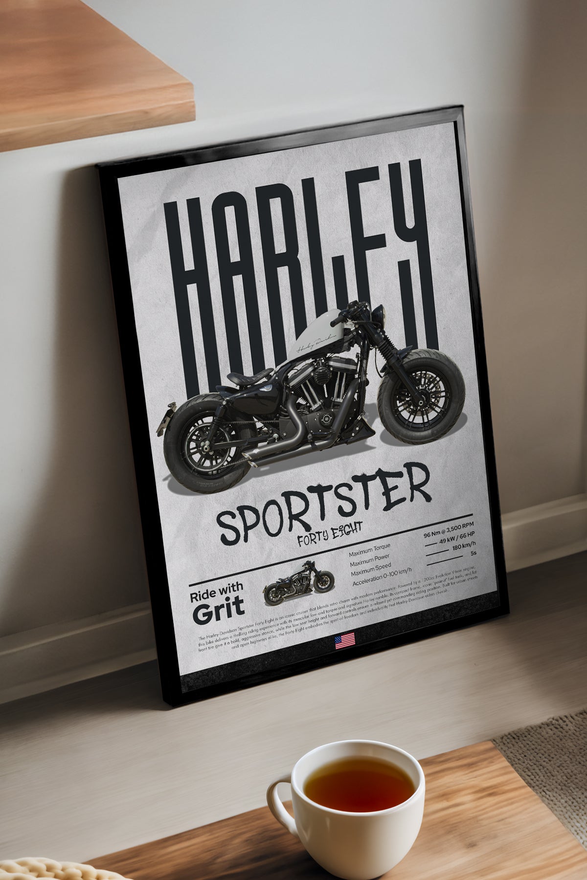Harley David Sportster 48 - tablo