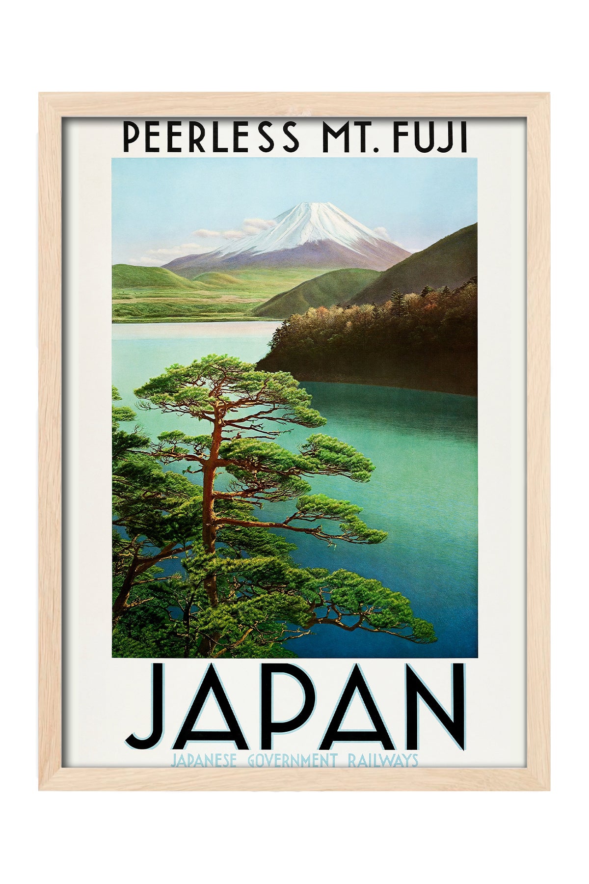 Japan Mountain - tablo