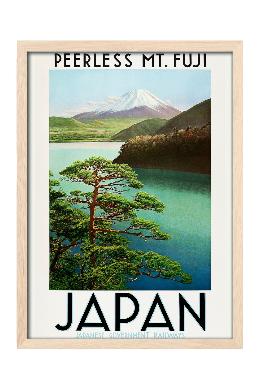Japan Mountain - tablo